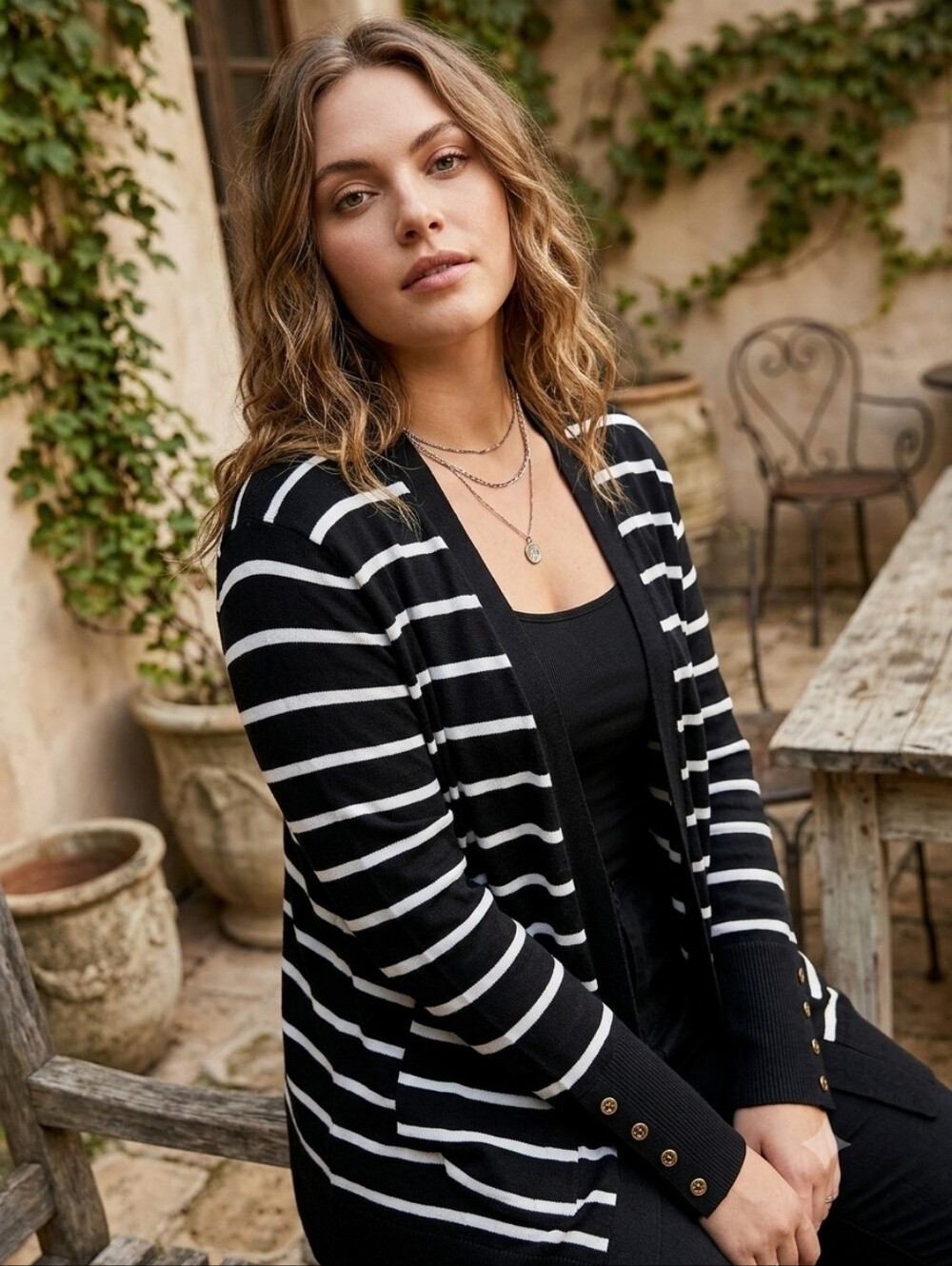 Boho Preppy Knit Duster Soft Girl Dark Academia Oversized Layering Sweater